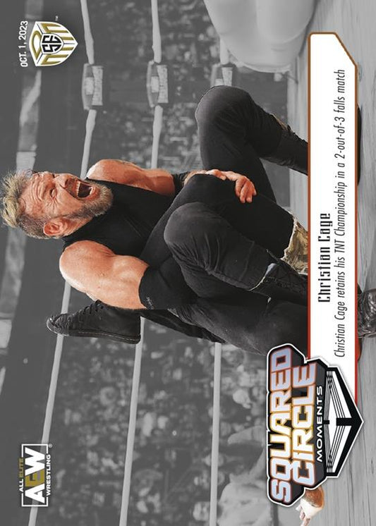 Squared Circle Moments – Christian Cage – Christian Cage Retains HIS TNT Championship in a 2-Out-Of-3 Falls Match