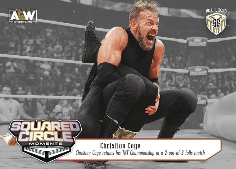 Squared Circle Moments – Christian Cage – Christian Cage Retains HIS TNT Championship in a 2-Out-Of-3 Falls Match
