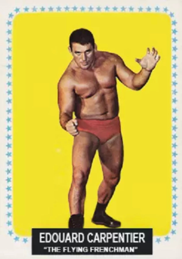 Edouard Carpentier trading card PW Catalog