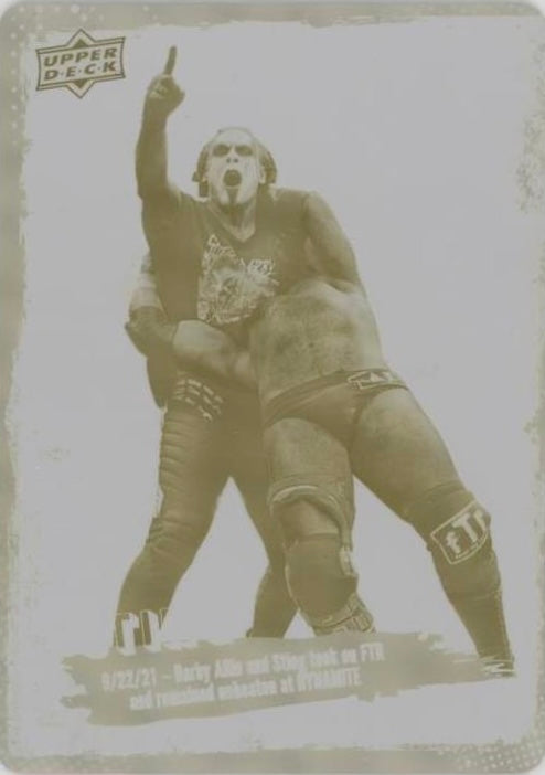 9/22/21 – Darby Allin and Sting Took on FTR and Remained Unbeaten at Dynamite