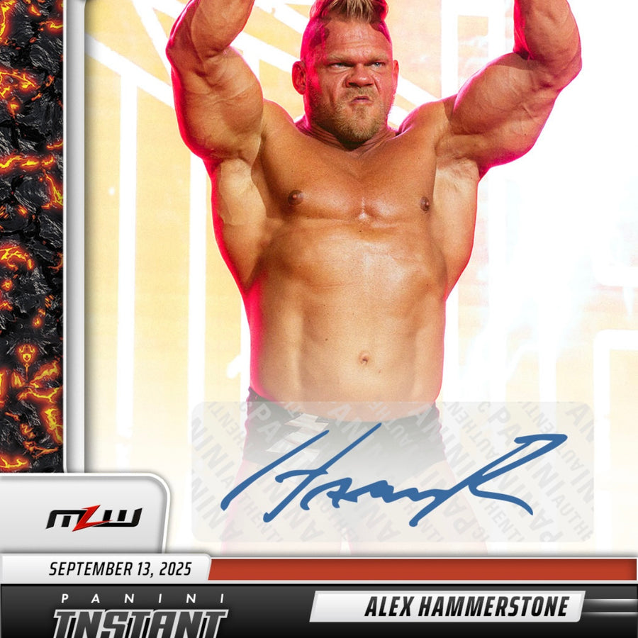 Alex Hammerstone – Alex Hammerstone IS Texas Death Match Tough trading card PW Catalog