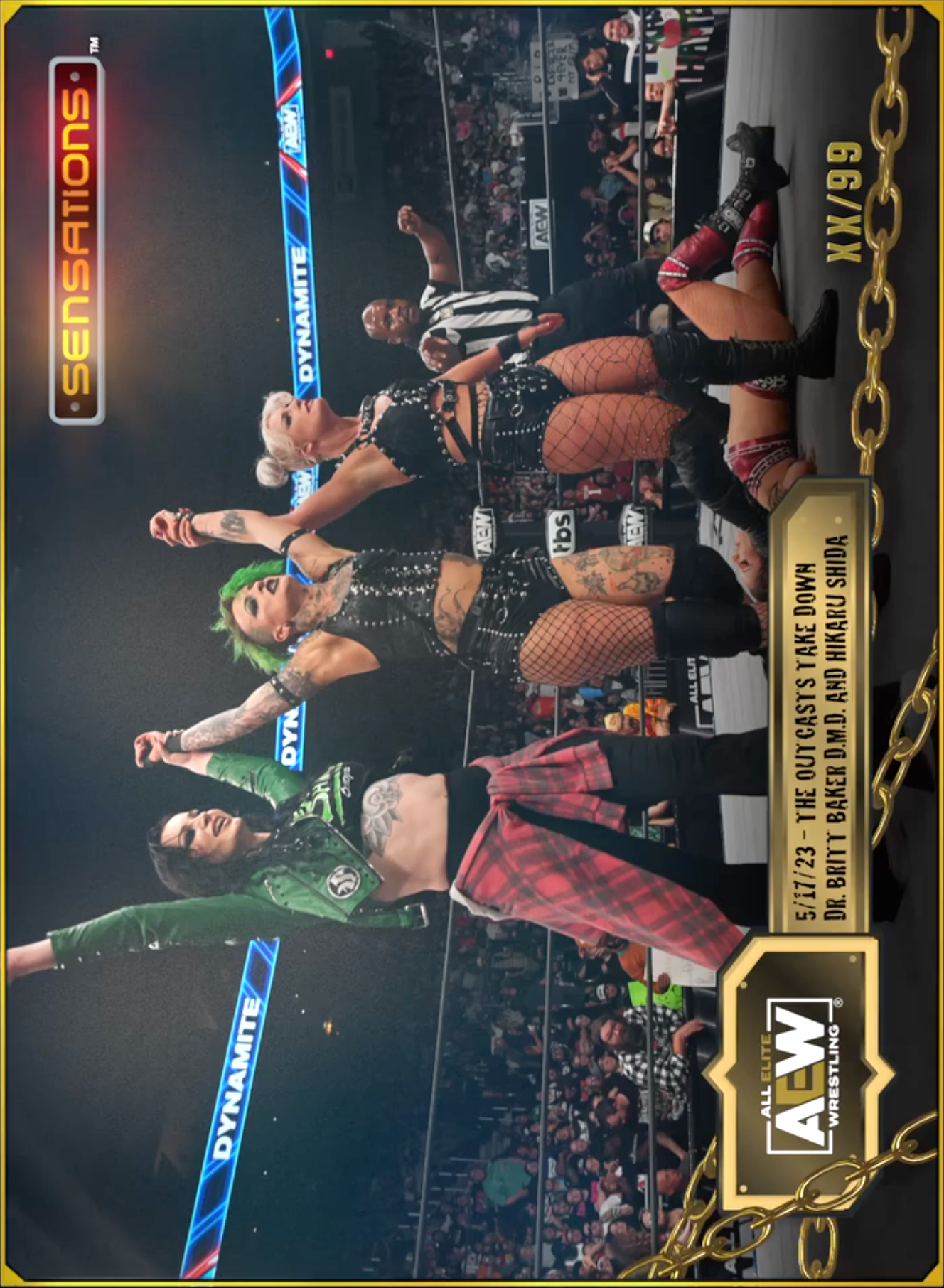 5/17/23 – the Outcasts – the Outcasts Take Down DR. Britt Baker D.M.D. and Hikaru Shida
