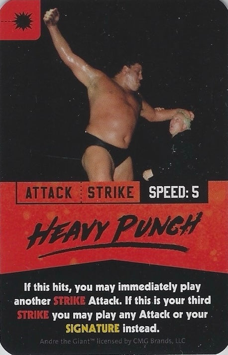 Heavy Punch trading card PW Catalog