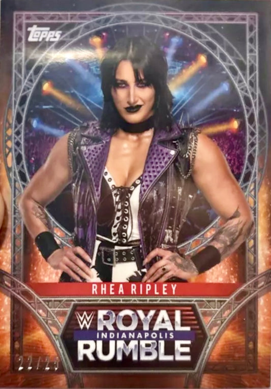 Rhea Ripley trading card PW Catalog
