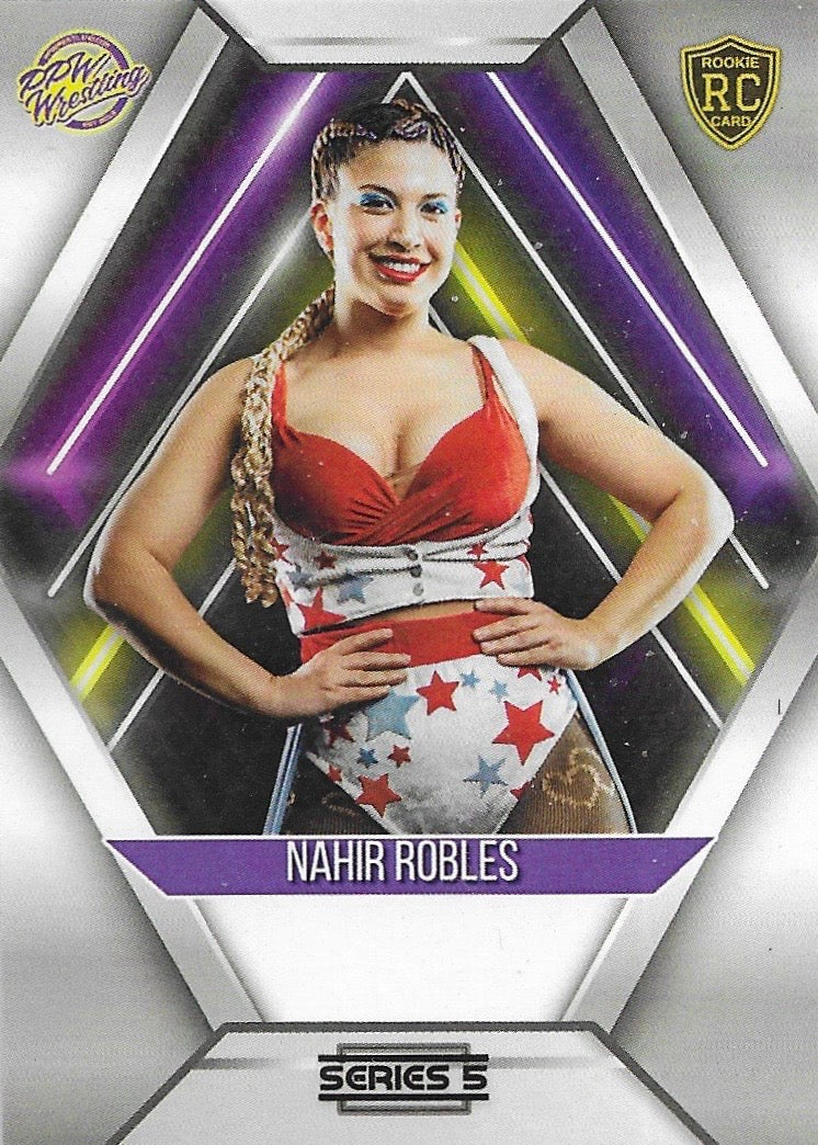 Nahir Robles trading card PW Catalog