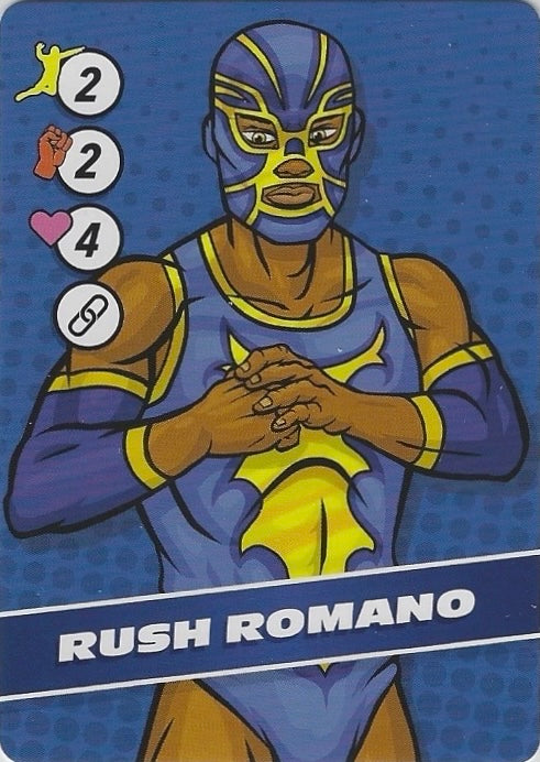 Rush Romano trading card PW Catalog