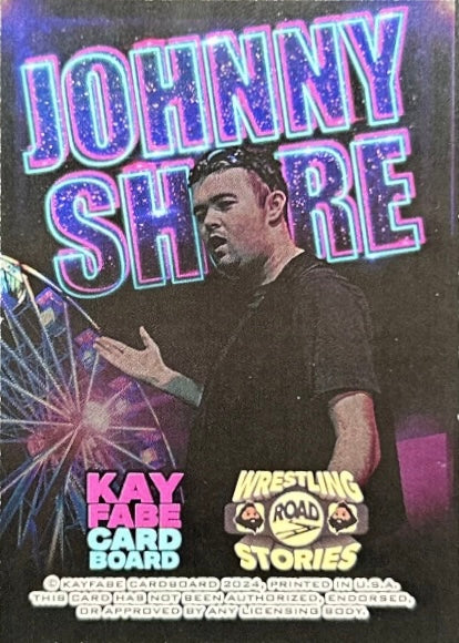 Johnny Shore trading card PW Catalog