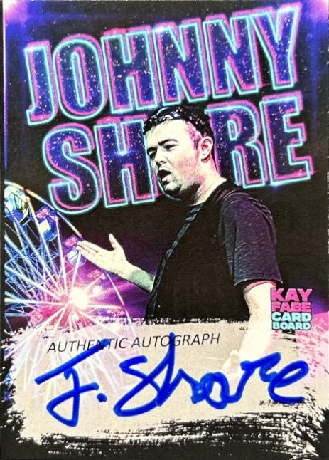 Johnny Shore trading card PW Catalog