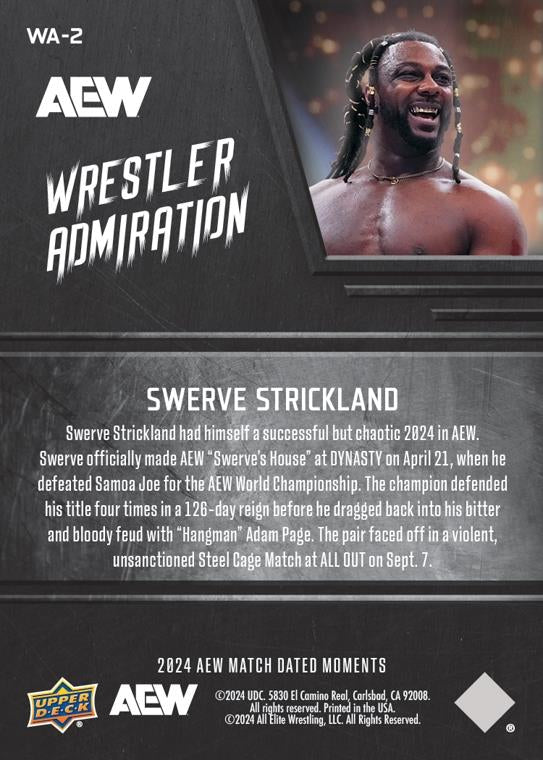 Wrestler Admiration – Swerve Strickland