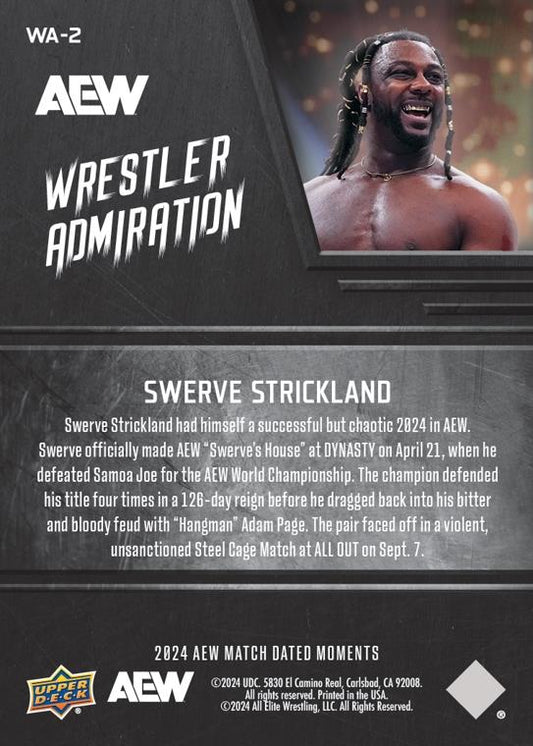Wrestler Admiration – Swerve Strickland