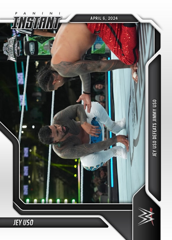 JEY USO – JEY USO Defeats Jimmy USO trading card PW Catalog