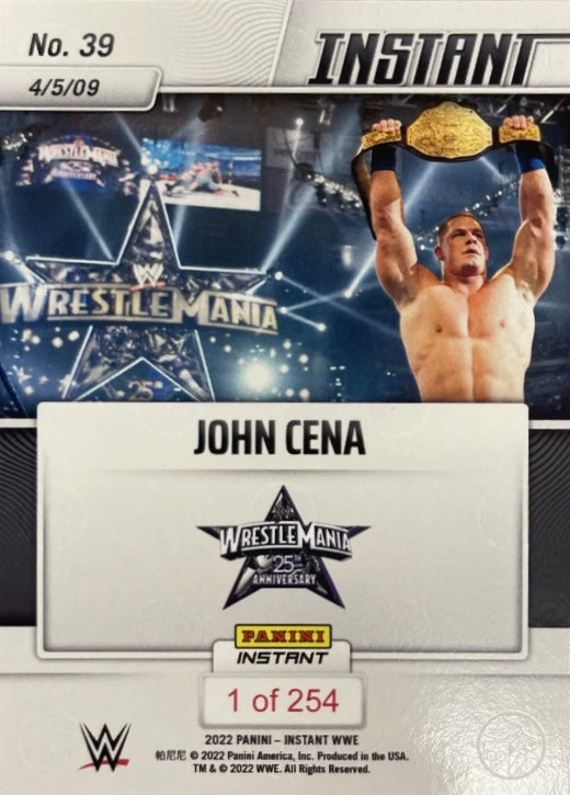 John Cena – Cena Wins Triple Threat at WrestleMania 25 - image 2