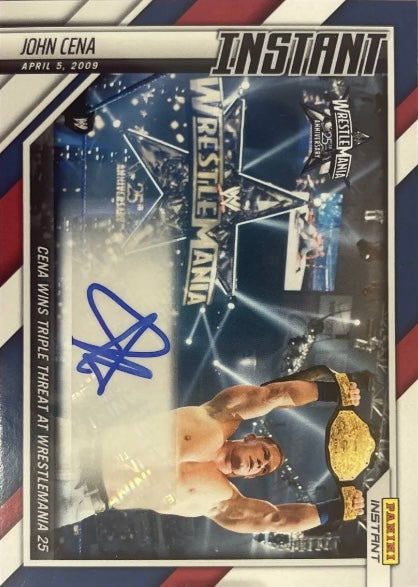 John Cena – Cena Wins Triple Threat at WrestleMania 25