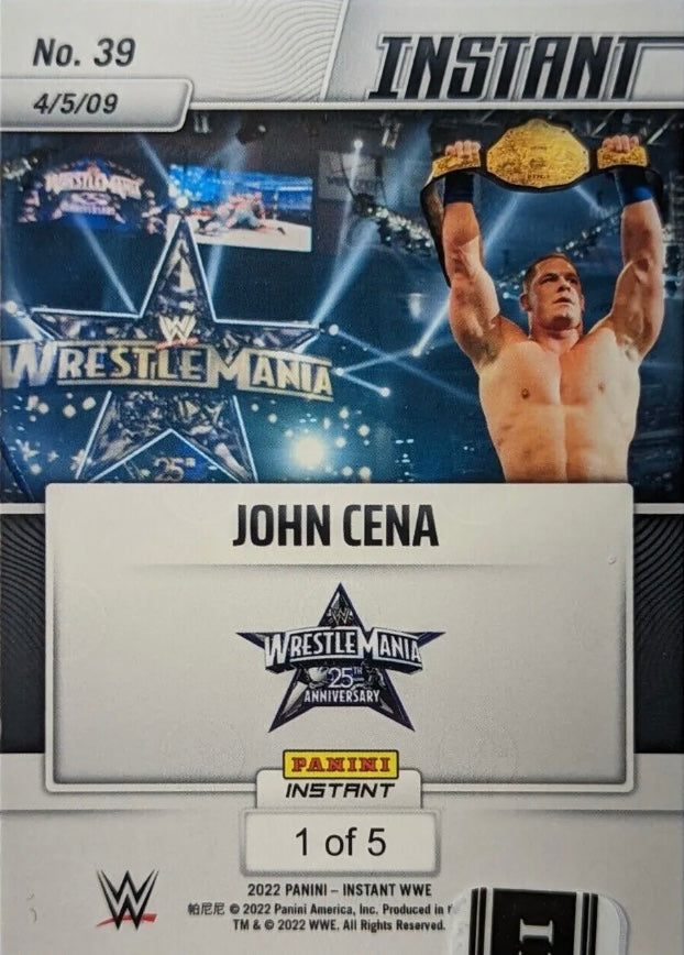 John Cena – Cena Wins Triple Threat at WrestleMania 25 - image 2