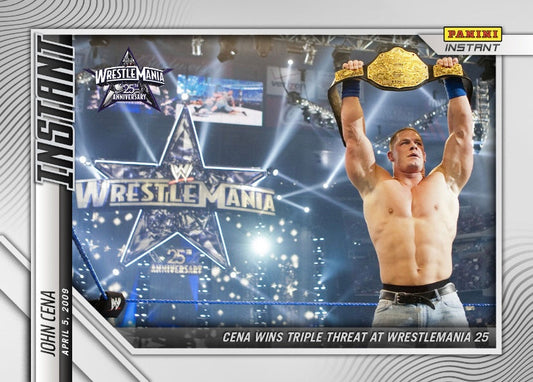 John Cena – Cena Wins Triple Threat at WrestleMania 25