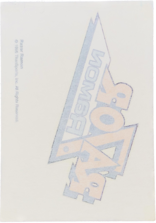 WWF Tattoos 1995 Razor Ramon Logo from Germany