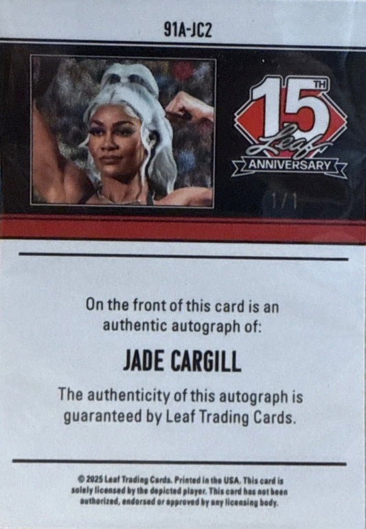 Jade Cargill trading card PW Catalog