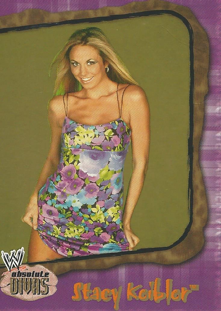 WWE Fleer Absolute Divas 2002 Stacy Keibler Bronze #6