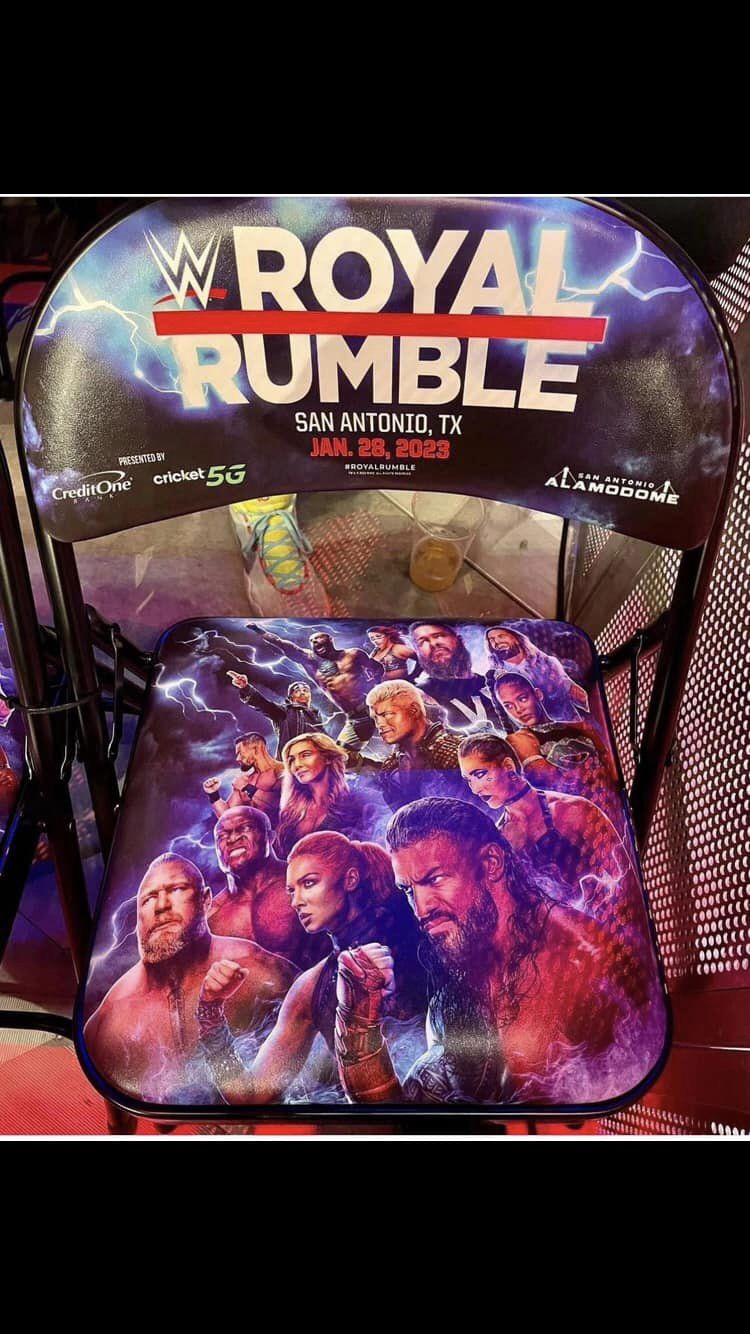 Royal Rumble 2023 Chairs PWcatalog