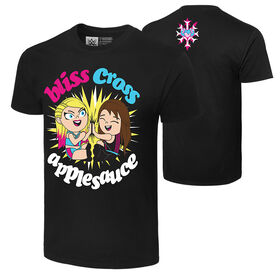 Alexa Bliss & Nikki Cross "Applesauce" Authentic T-Shirt T-Shirt PW Catalog
