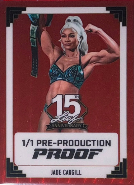Jade Cargill trading card PW Catalog