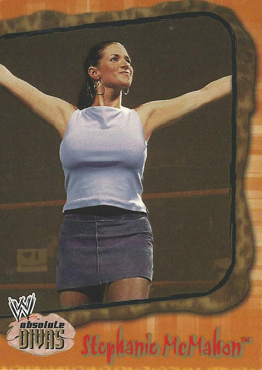 WWE Fleer Absolute Divas 2002 Stephanie McMahon Bronze #11