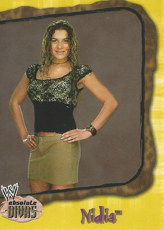 WWE Fleer Absolute Divas 2002 Nidia Bronze #12
