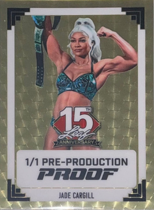 Jade Cargill trading card PW Catalog