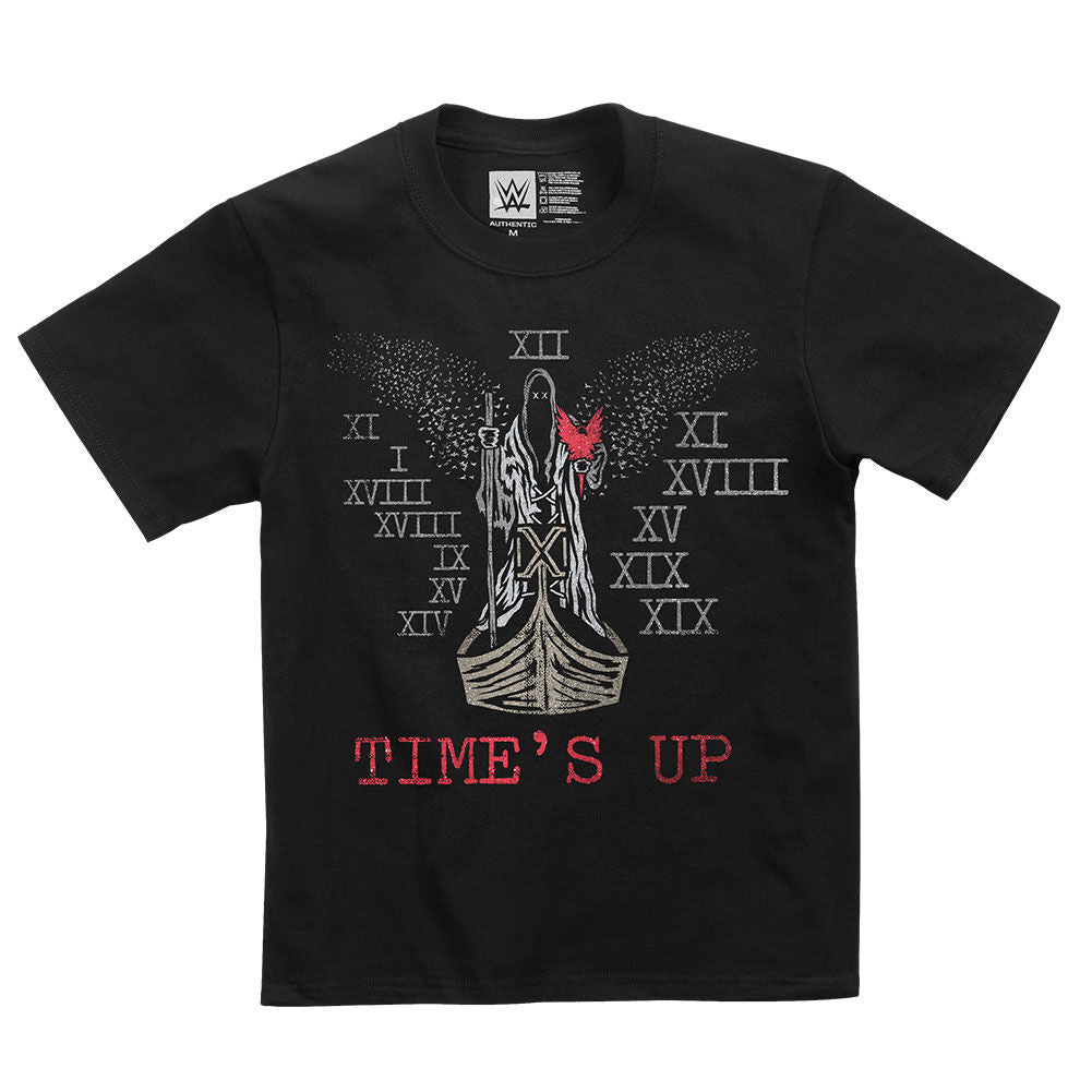 Karrion Kross "Time's Up" Youth Authentic T-Shirt 1