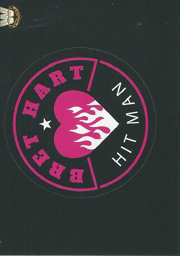 WWE Panini 2022 Sticker Collection Bret Hart #398
