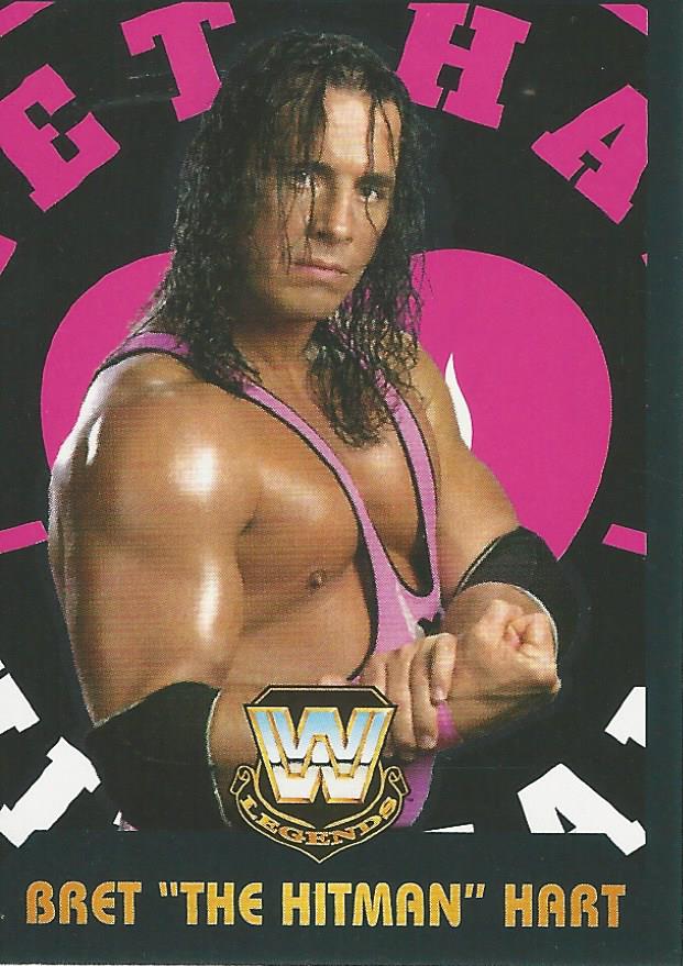 WWE Panini 2022 Sticker Collection Bret Hart #399