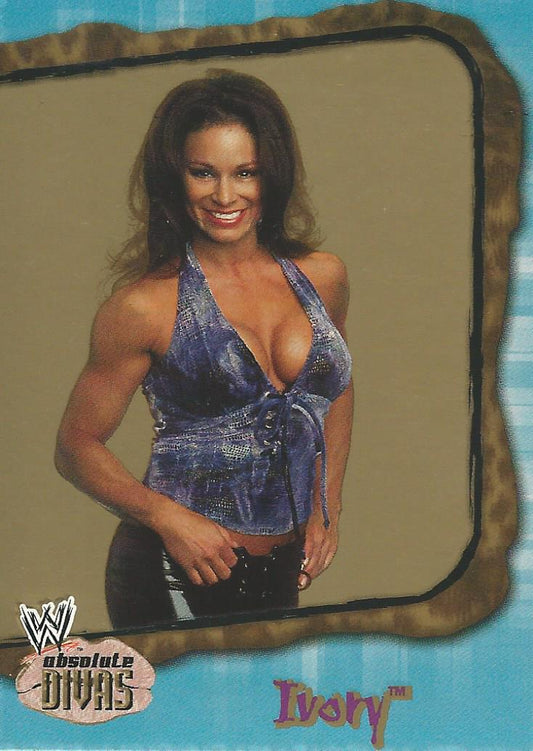 WWE Fleer Absolute Divas 2002 Ivory Bronze #18