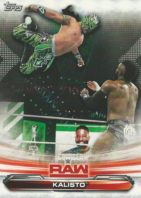 WWE Topps Raw 2019 Kalisto #39