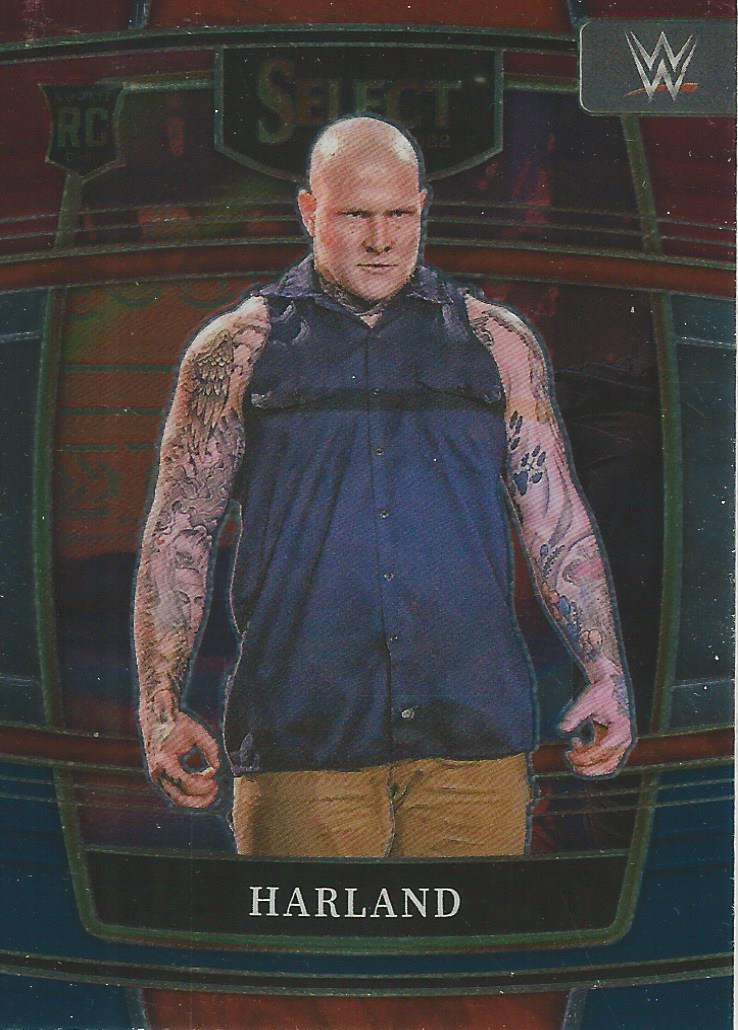 WWE Panini Select 2022 Red/Silver/Blue Haland #39