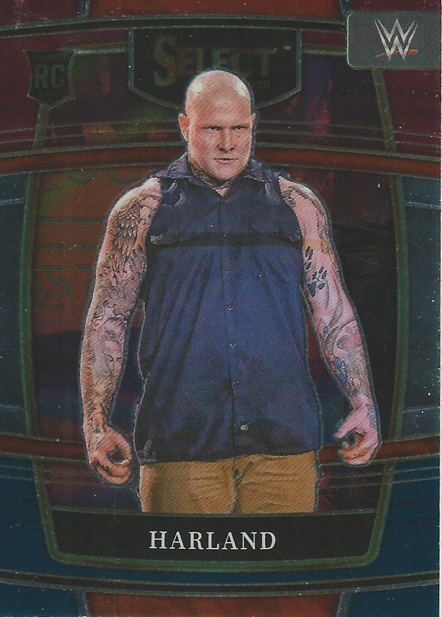 WWE Panini Select 2022 Red/Silver/Blue Haland #39