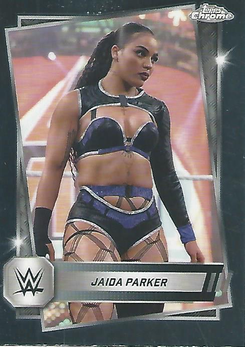 WWE Topps Chrome 2025 Trading Cards Jaida Parker No.39 PW Catalog