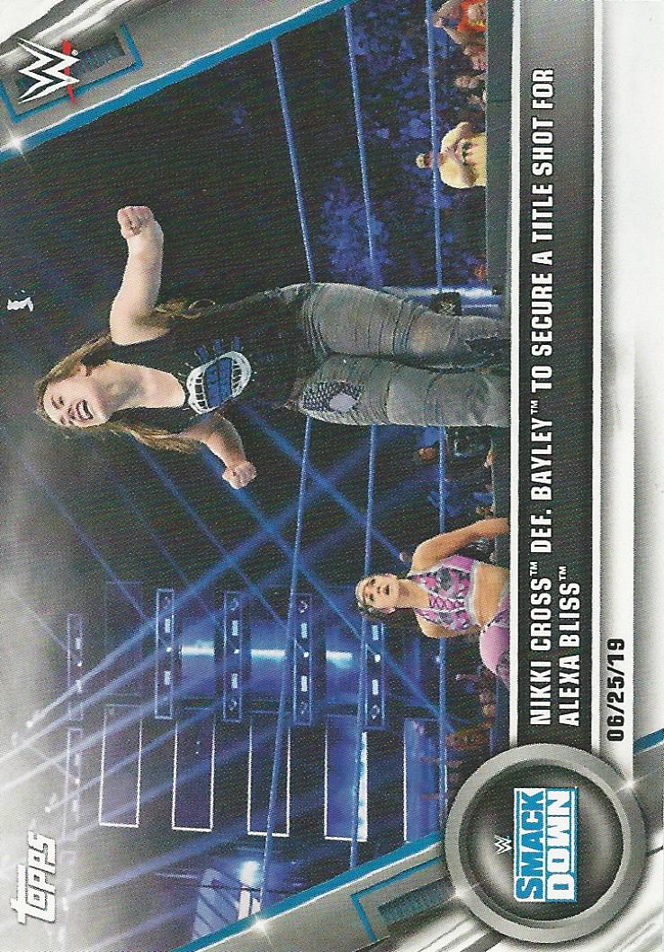 WWE Topps Women Division 2020 Nikki Cross #39