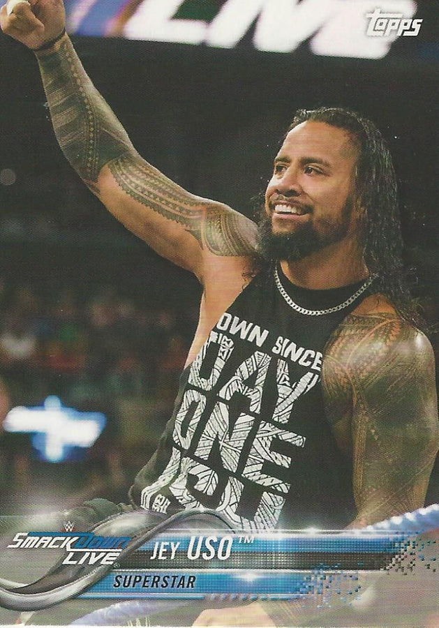 WWE Topps 2018 Jey Uso #39