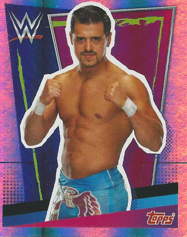 WWE Topps Road to Wrestlemania Stickers 2021 Angel Garza #39