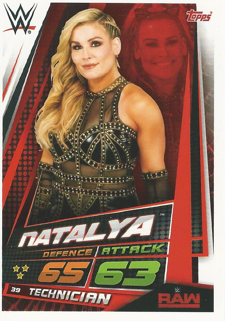 WWE Topps Slam Attax Universe 2019 Natalya #39