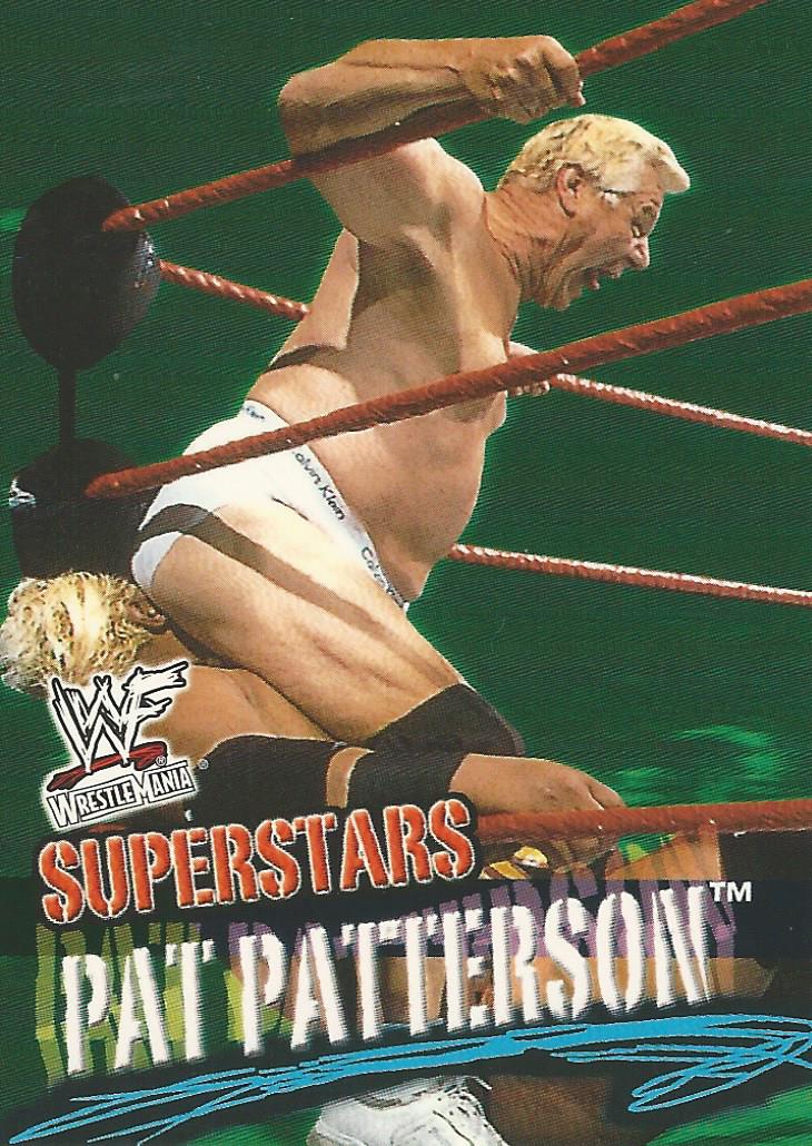 WWF Fleer Wrestlemania 2001 Pat Patterson #39