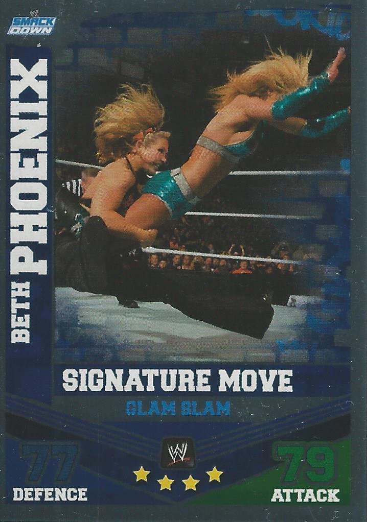 WWE Topps Slam Attax Mayhem 2010 Beth Phoenix #39