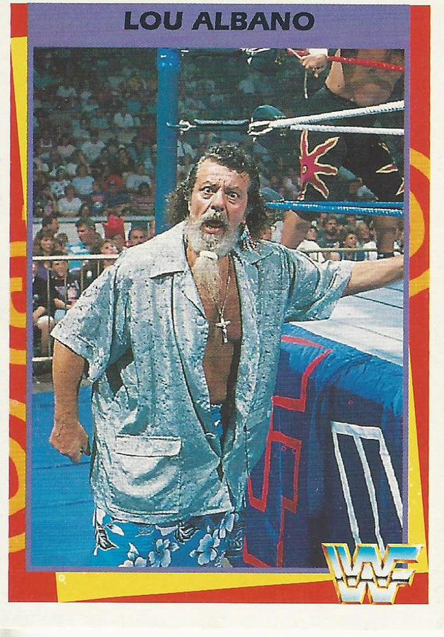 WWF Merlin 1995 Lou Albano #39