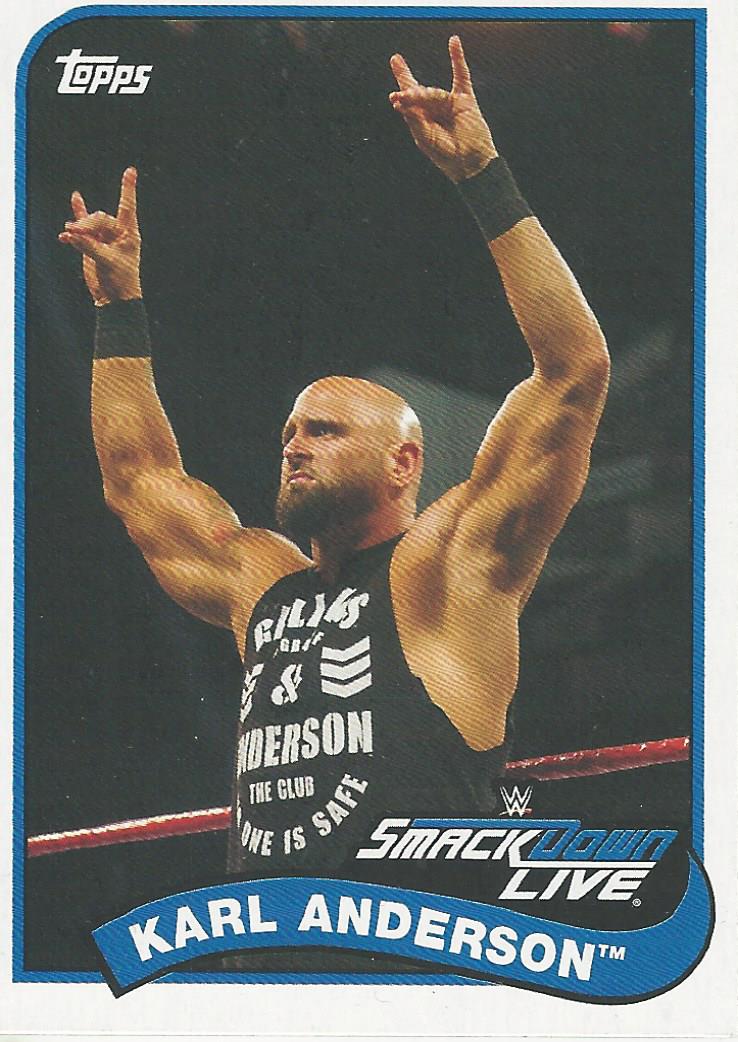 WWE Topps Heritage 2018 Karl Anderson #39
