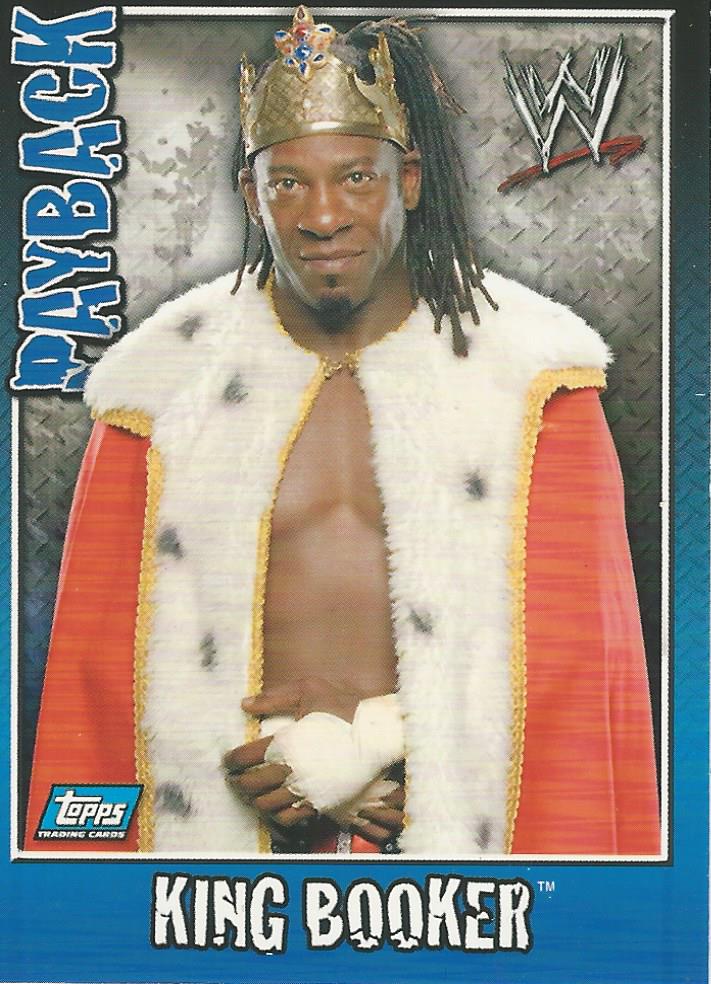 WWE Topps Payback 2006 King Booker #39
