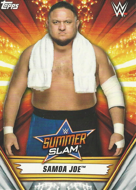 WWE Topps Summerslam 2019 Samoa Joe #39