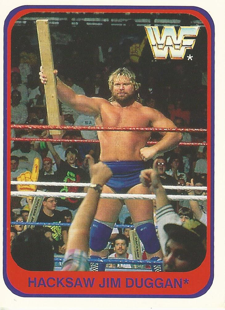 WWF Merlin 1991 Hacksaw Jim Duggan #39