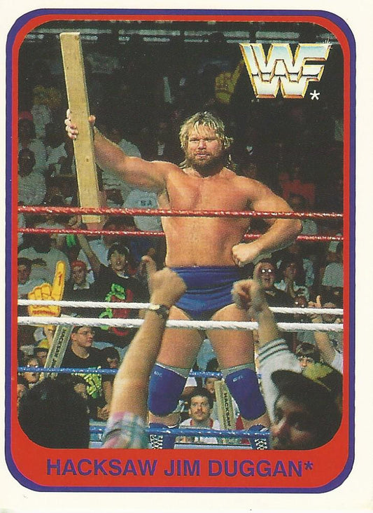 WWF Merlin 1991 Hacksaw Jim Duggan #39