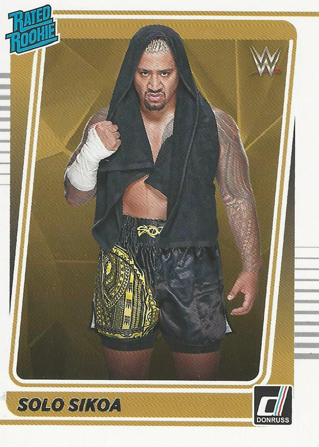 WWE Panini Chronicles 2022 Solo Sikoa #115