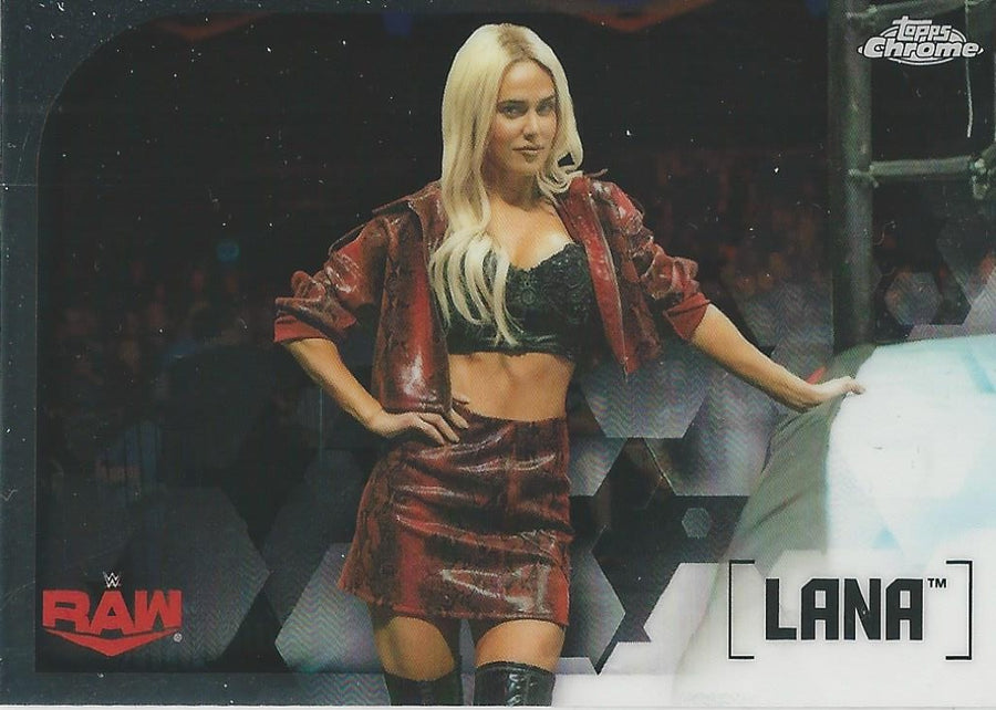 WWE Topps Chrome 2020 Lana #39